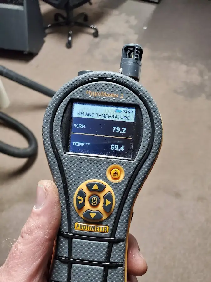 Moisture meter humidity assessment for Fire & Smoke Damage Restoration in Lemon Hill
